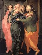 Pontormo, Jacopo The Visitacion USA oil painting reproduction